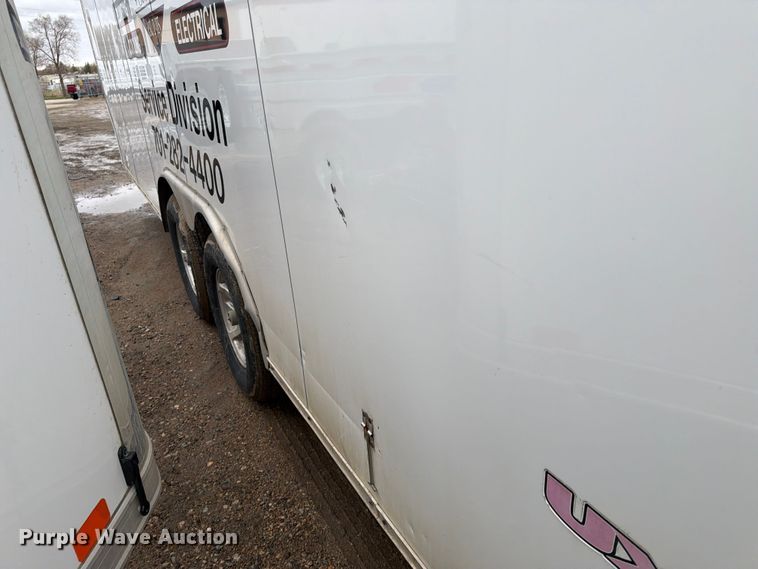 image for item FK0115 2012 United Expressline Enclosed cargo trailer enclosed cargo trailer
