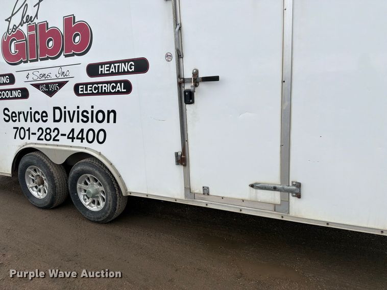 image for item FK0115 2012 United Expressline Enclosed cargo trailer enclosed cargo trailer