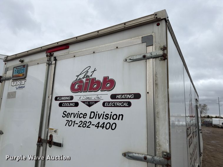 image for item FK0115 2012 United Expressline Enclosed cargo trailer enclosed cargo trailer