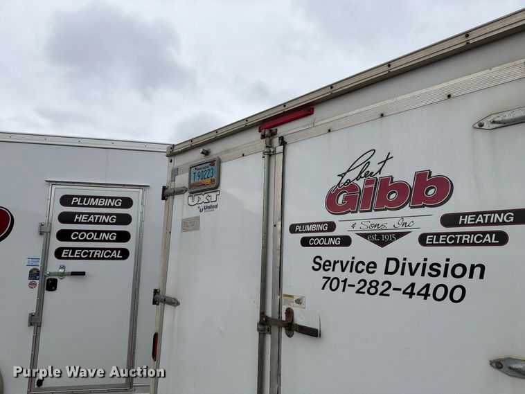 image for item FK0115 2012 United Expressline Enclosed cargo trailer enclosed cargo trailer