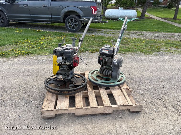image for item FK1277 (2) concrete power trowels