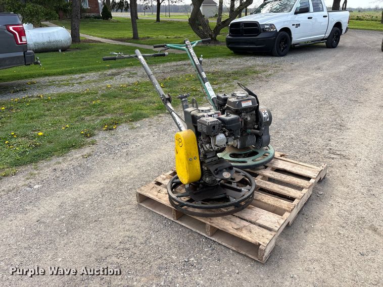 image for item FK1277 (2) concrete power trowels