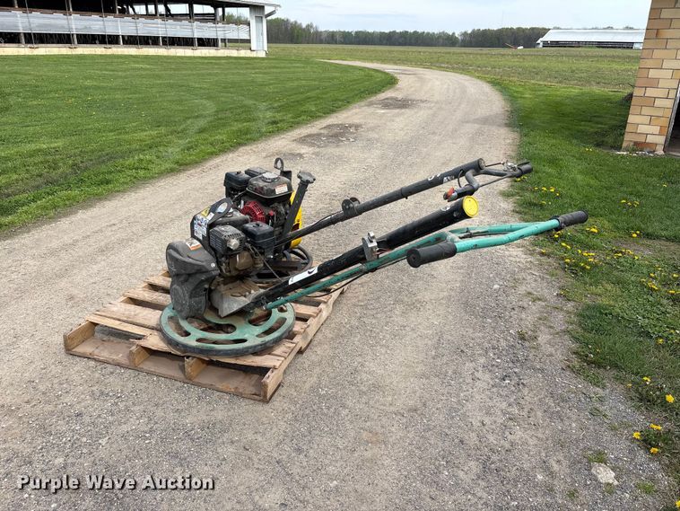 image for item FK1277 (2) concrete power trowels