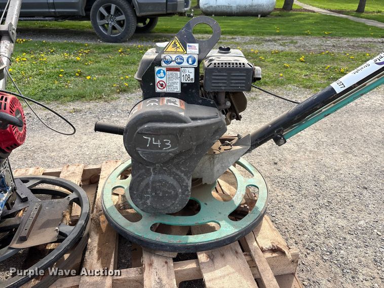 image for item FK1277 (2) concrete power trowels