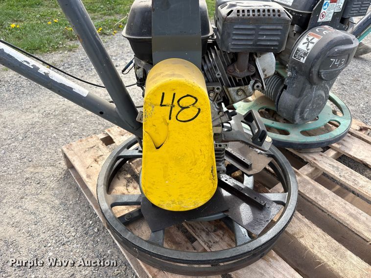 image for item FK1277 (2) concrete power trowels