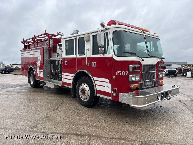 image for item FK1398 1995 Pierce pumper fire truck