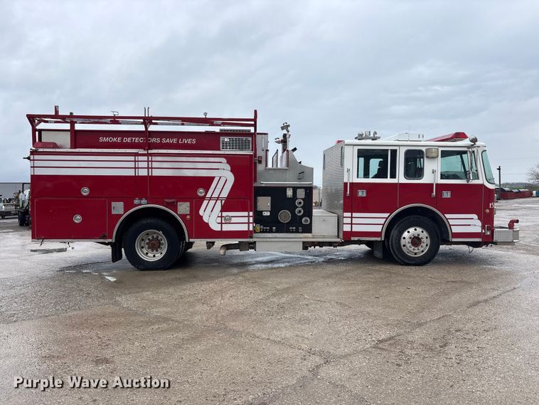 image for item FK1398 1995 Pierce pumper fire truck