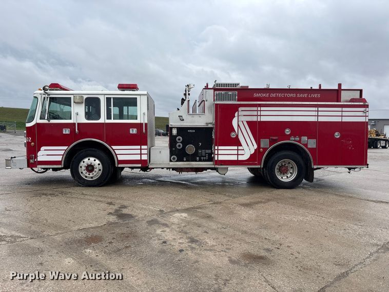 image for item FK1398 1995 Pierce pumper fire truck