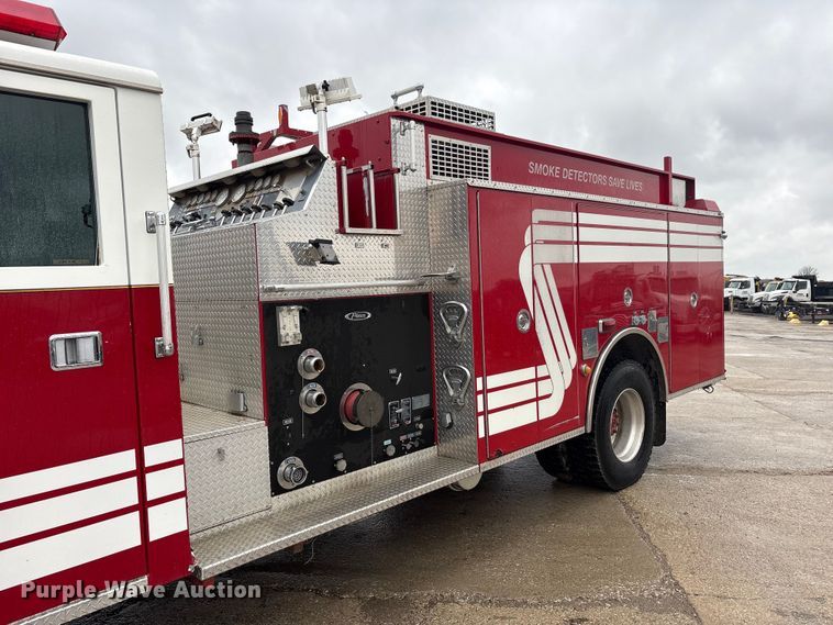 image for item FK1398 1995 Pierce pumper fire truck
