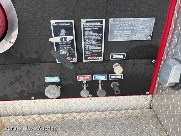 image for item FK1398 1995 Pierce pumper fire truck