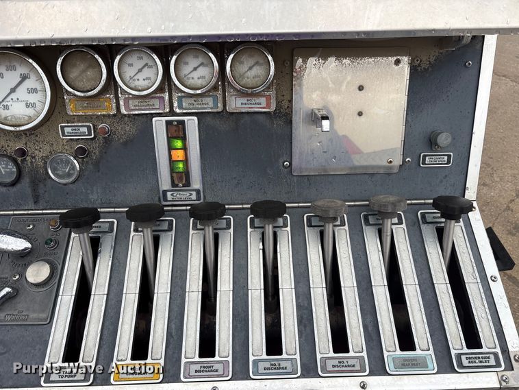 image for item FK1398 1995 Pierce pumper fire truck