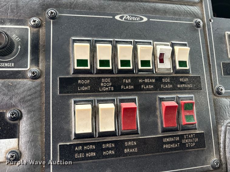 image for item FK1398 1995 Pierce pumper fire truck