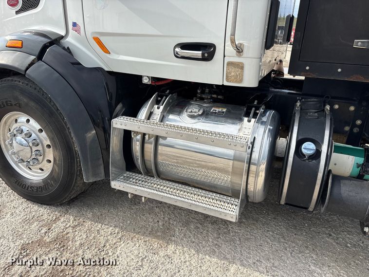 image for item FK1399 2020 Peterbilt 567 sewer jetter truck