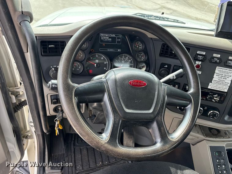 image for item FK1399 2020 Peterbilt 567 sewer jetter truck