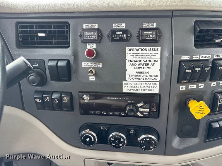 image for item FK1399 2020 Peterbilt 567 sewer jetter truck