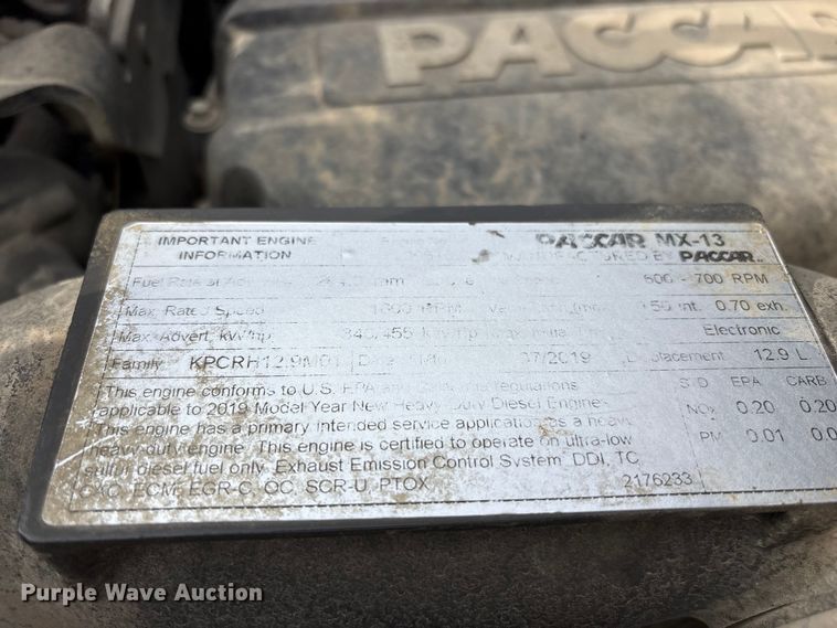 image for item FK1399 2020 Peterbilt 567 sewer jetter truck