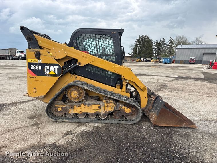 image for item FK1402 2019 Caterpillar 289D tracked skid steer loader