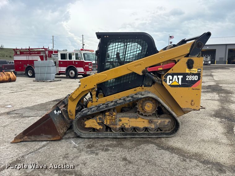 image for item FK1402 2019 Caterpillar 289D tracked skid steer loader