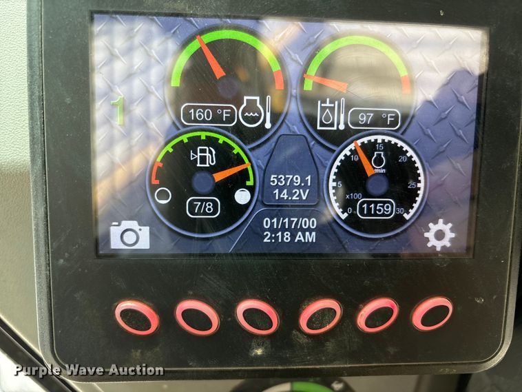 image for item FK1402 2019 Caterpillar 289D tracked skid steer loader