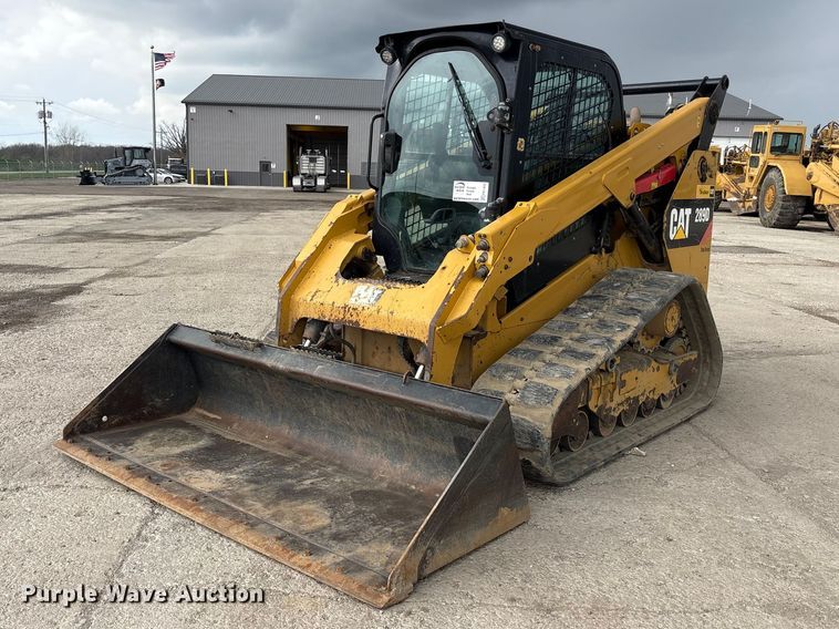 image for item FK1403 2019 Caterpillar 289D tracked skid steer loader