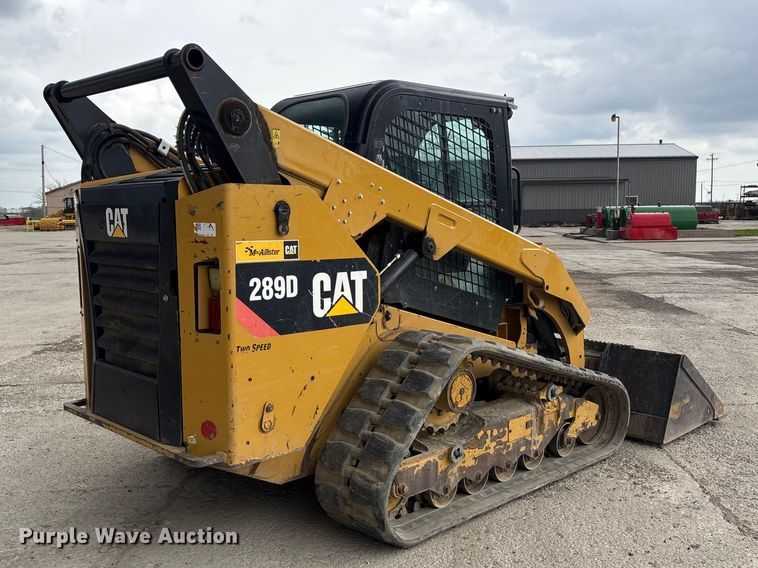 image for item FK1403 2019 Caterpillar 289D tracked skid steer loader