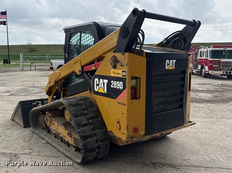 image for item FK1403 2019 Caterpillar 289D tracked skid steer loader