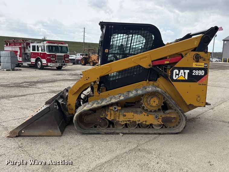 image for item FK1403 2019 Caterpillar 289D tracked skid steer loader