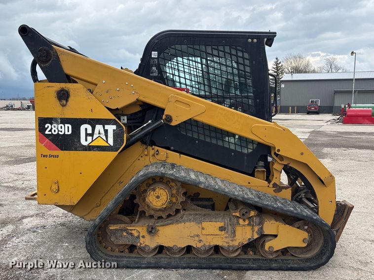 image for item FK1404 2019 Caterpillar 289D tracked skid steer loader