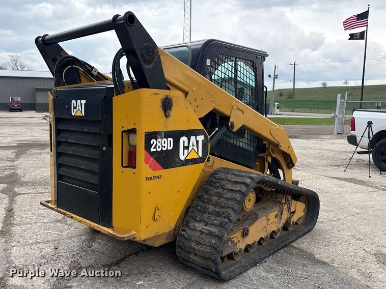 image for item FK1404 2019 Caterpillar 289D tracked skid steer loader