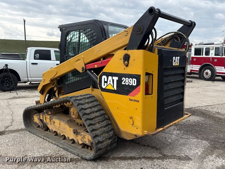 image for item FK1404 2019 Caterpillar 289D tracked skid steer loader