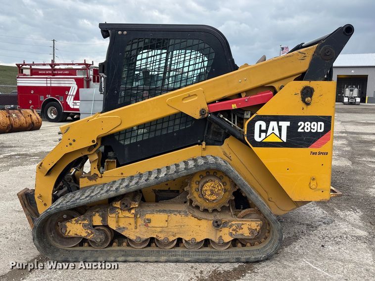 image for item FK1404 2019 Caterpillar 289D tracked skid steer loader