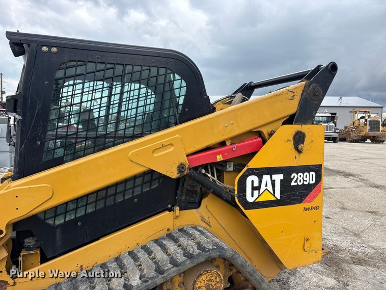 image for item FK1404 2019 Caterpillar 289D tracked skid steer loader
