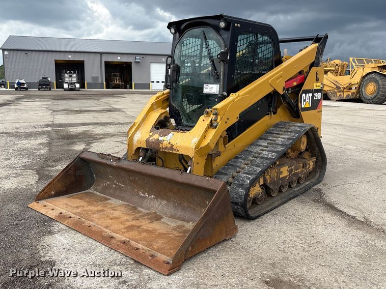 image for item FK1405 2019 Caterpillar 289D tracked skid steer loader