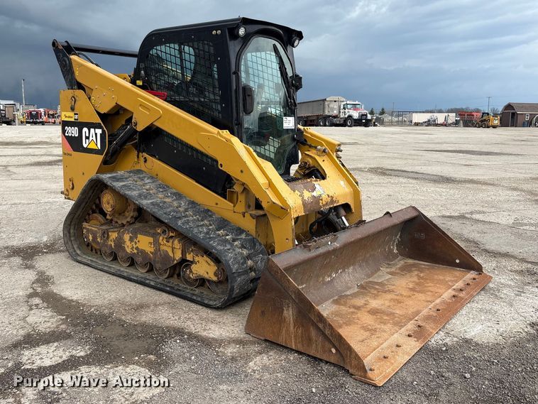 image for item FK1405 2019 Caterpillar 289D tracked skid steer loader