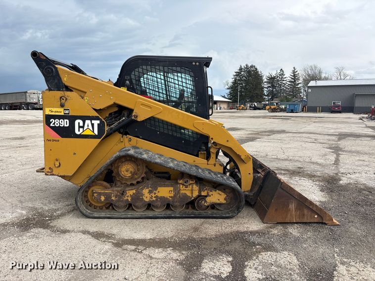 image for item FK1405 2019 Caterpillar 289D tracked skid steer loader