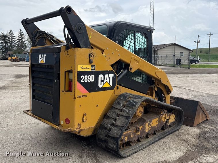 image for item FK1405 2019 Caterpillar 289D tracked skid steer loader