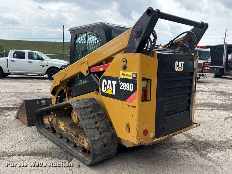 image for item FK1405 2019 Caterpillar 289D tracked skid steer loader