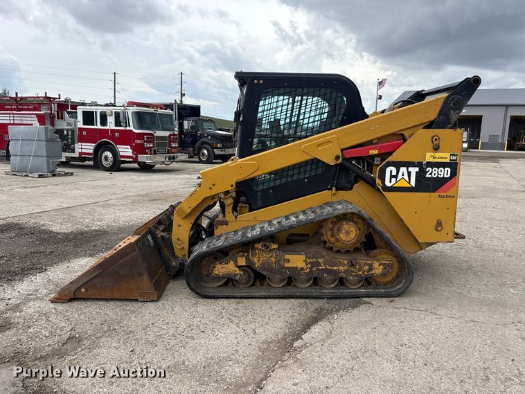 image for item FK1405 2019 Caterpillar 289D tracked skid steer loader