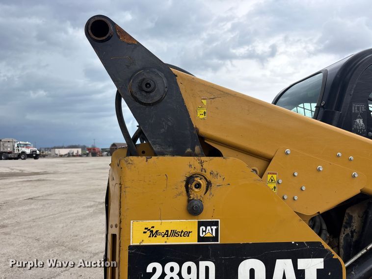 image for item FK1405 2019 Caterpillar 289D tracked skid steer loader