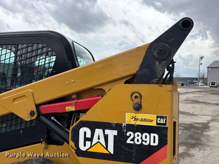 image for item FK1405 2019 Caterpillar 289D tracked skid steer loader