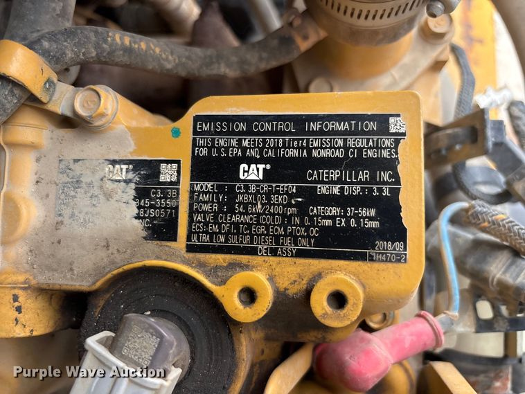 image for item FK1405 2019 Caterpillar 289D tracked skid steer loader