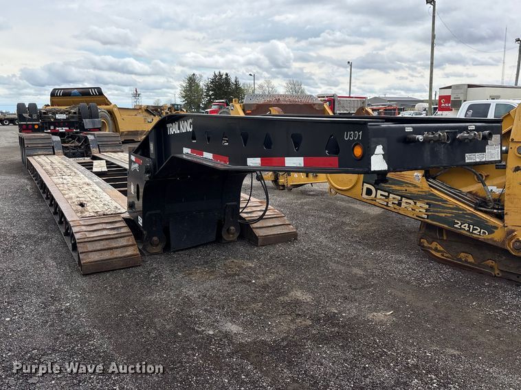 image for item FK1409 2014 Trail King Industries TK110HDG-533 lowboy equipment trailer