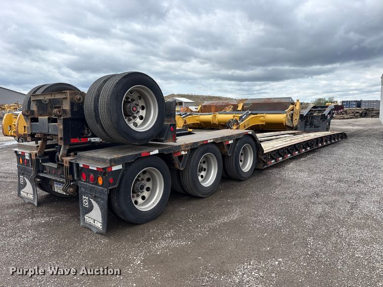 image for item FK1409 2014 Trail King Industries TK110HDG-533 lowboy equipment trailer