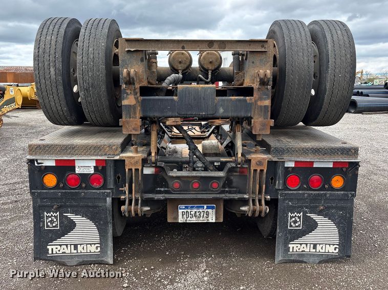 image for item FK1409 2014 Trail King Industries TK110HDG-533 lowboy equipment trailer