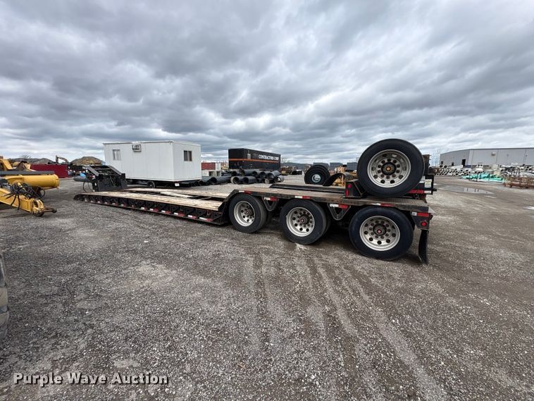 image for item FK1409 2014 Trail King Industries TK110HDG-533 lowboy equipment trailer