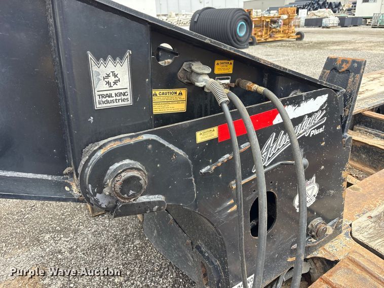 image for item FK1409 2014 Trail King Industries TK110HDG-533 lowboy equipment trailer