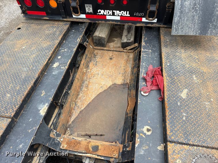 image for item FK1409 2014 Trail King Industries TK110HDG-533 lowboy equipment trailer