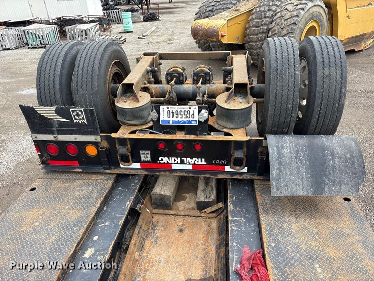 image for item FK1409 2014 Trail King Industries TK110HDG-533 lowboy equipment trailer