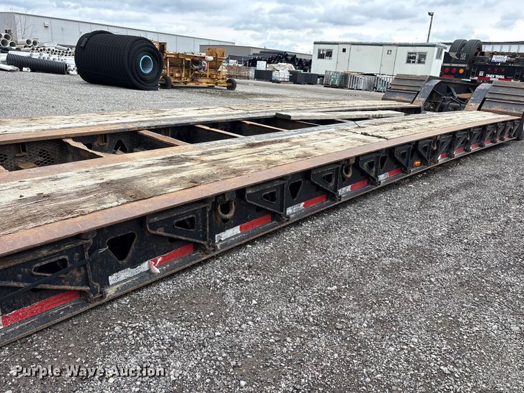image for item FK1409 2014 Trail King Industries TK110HDG-533 lowboy equipment trailer