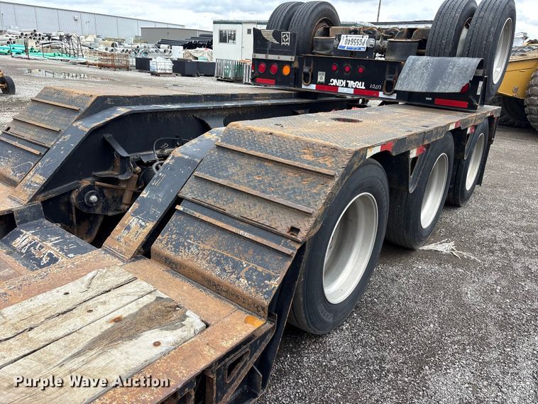 image for item FK1409 2014 Trail King Industries TK110HDG-533 lowboy equipment trailer